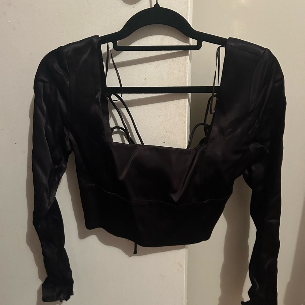 Black Zara top
